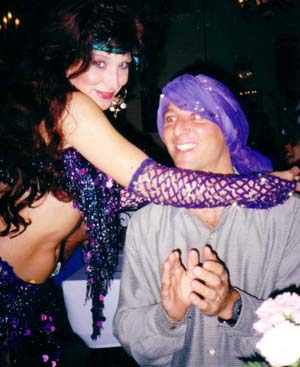 Atlantis & Marc Wolfe, Birthday celebration at Sheraton Showcase 2002 at Romeo's Lounge